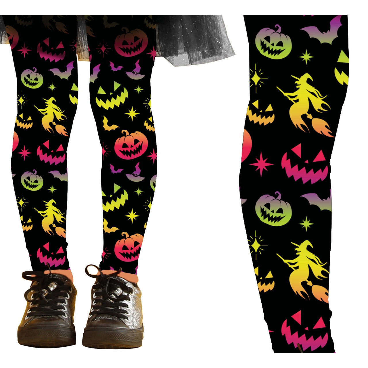 Op deze afbeelding zie je een Accessoires, van het merk Guirca. Halloween Neon Party Panty