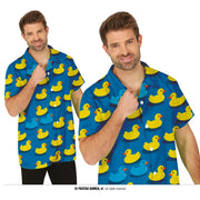 Op deze afbeelding zie je een Kostuums, van het merk Guirca. Rubber Duck Race Shirt Man