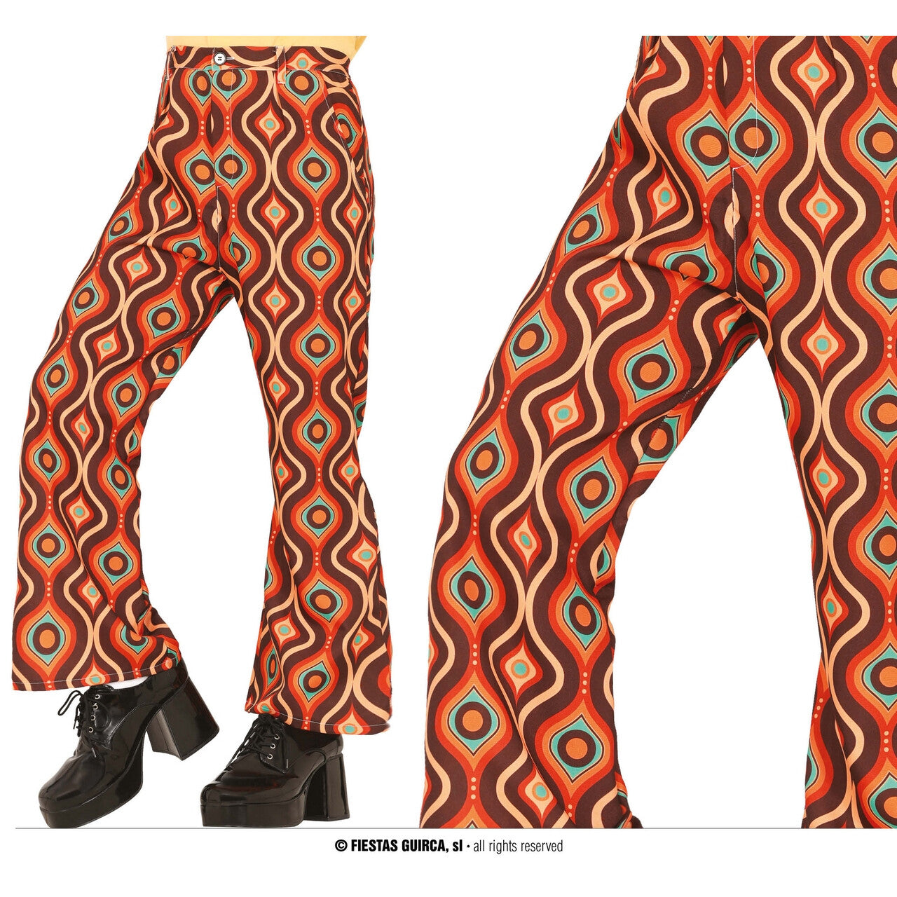 Op deze afbeelding zie je een Kostuums, van het merk Guirca. That 70s Show Epic Eric Broek Man