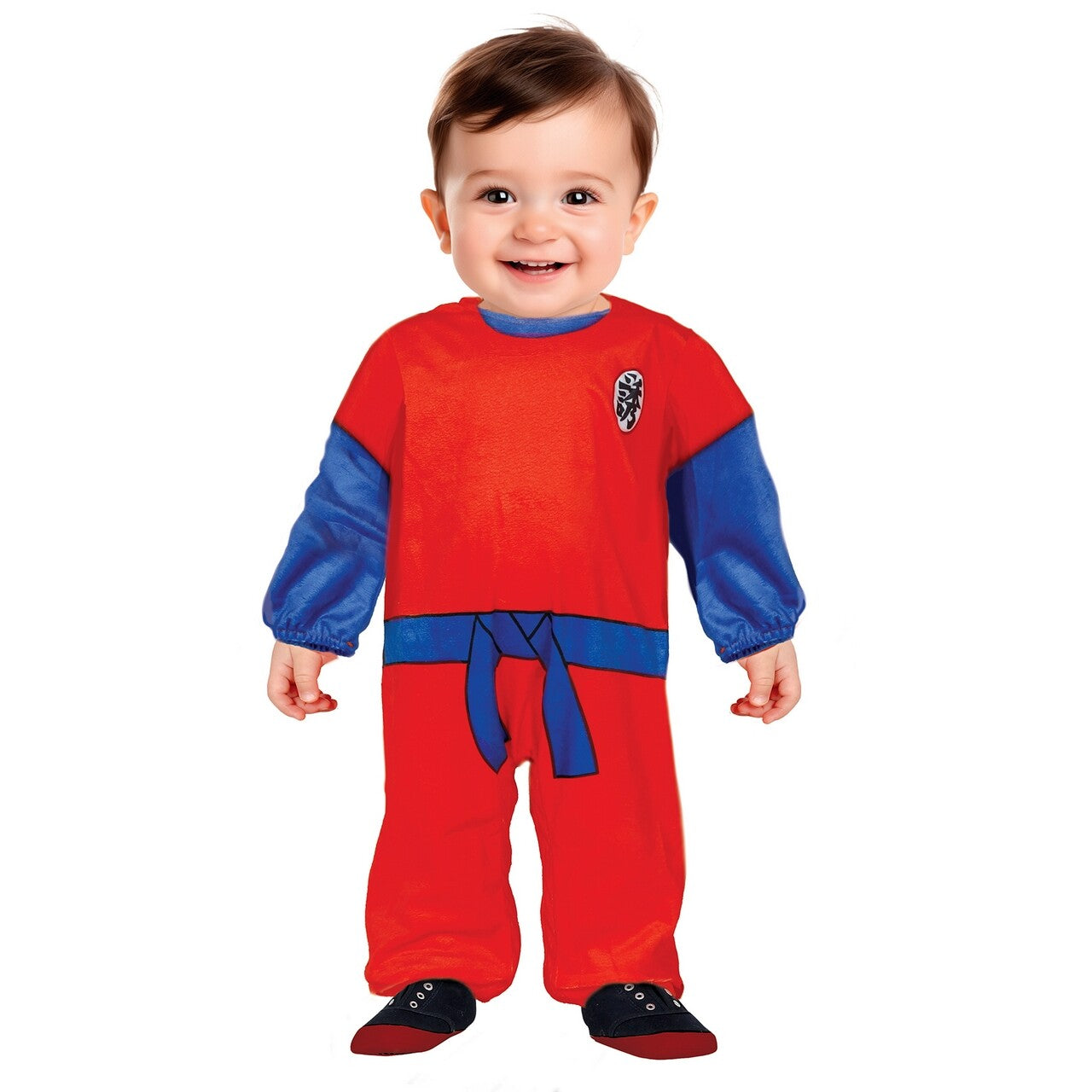 Op deze afbeelding zie je een Kostuums, van het merk Guirca. Kleine Vechtersbaas Ninja Skills Jongen Kostuum