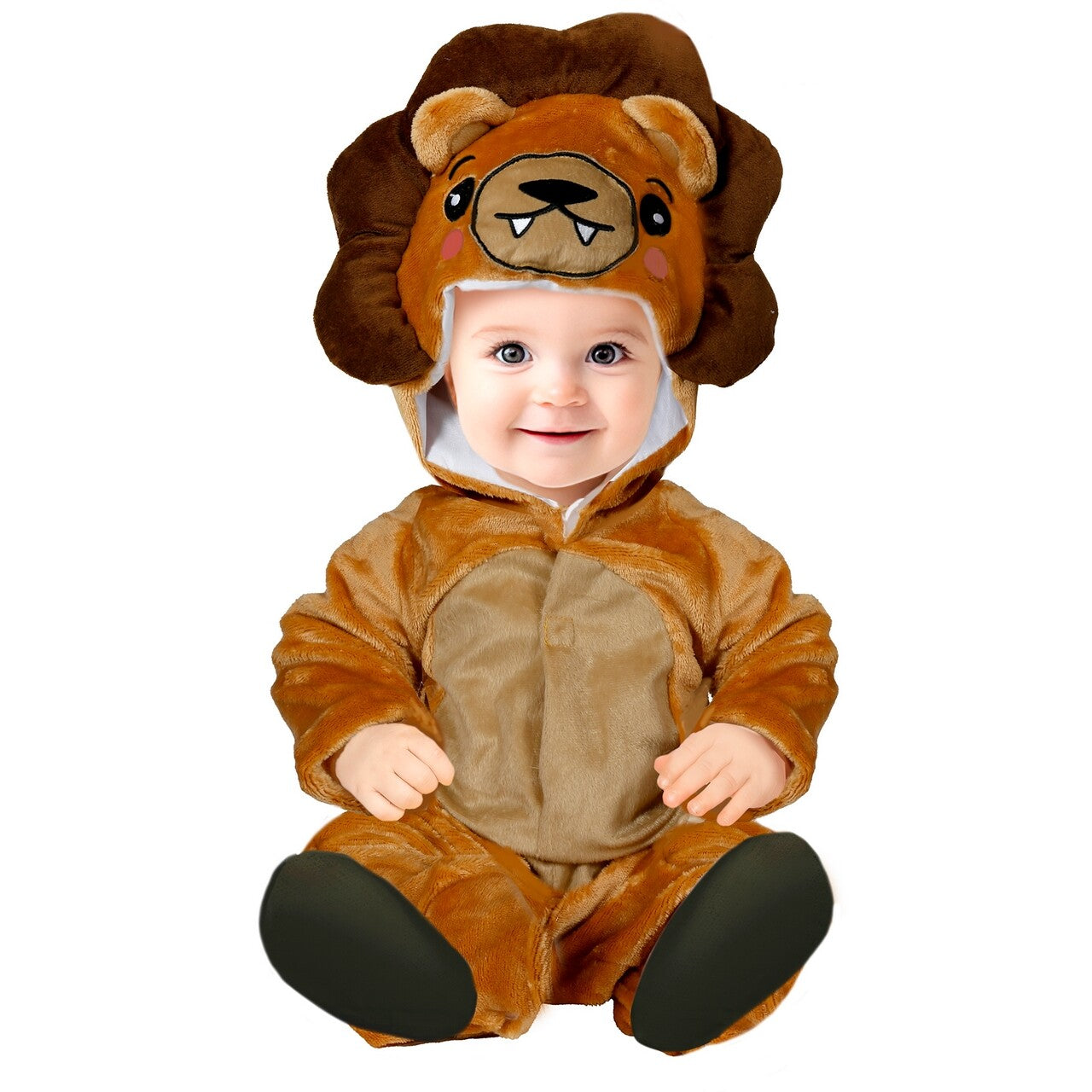 Op deze afbeelding zie je een Kostuums, van het merk Guirca. Lio De Baby Leeuw Kind Kostuum