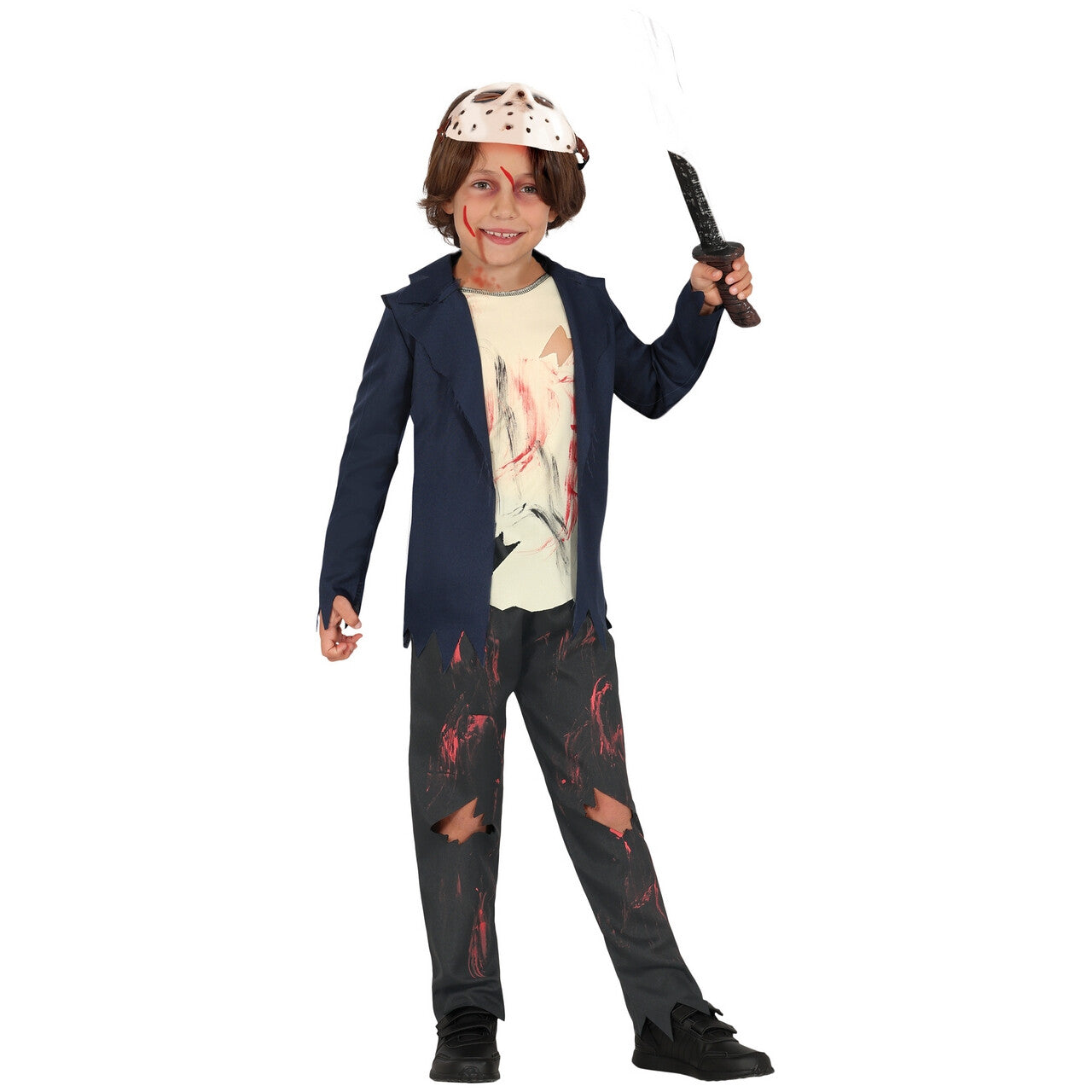 Op deze afbeelding zie je een Kostuums, van het merk Guirca. Gewelddadige Halloween Killer Jongen Kostuum