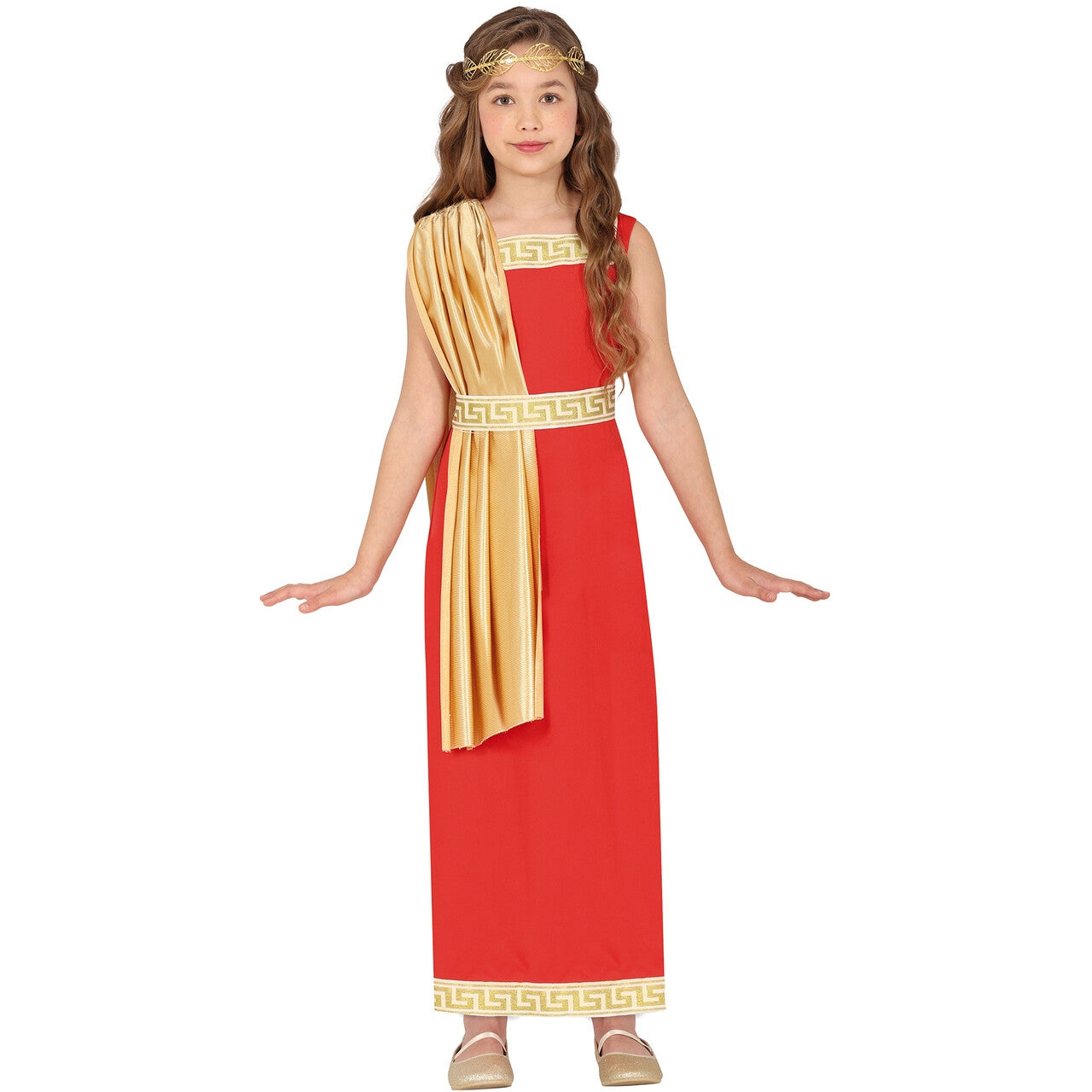 Op deze afbeelding zie je een Kostuums, van het merk Guirca. Romeinse Julia Cecile Meisje Kostuum