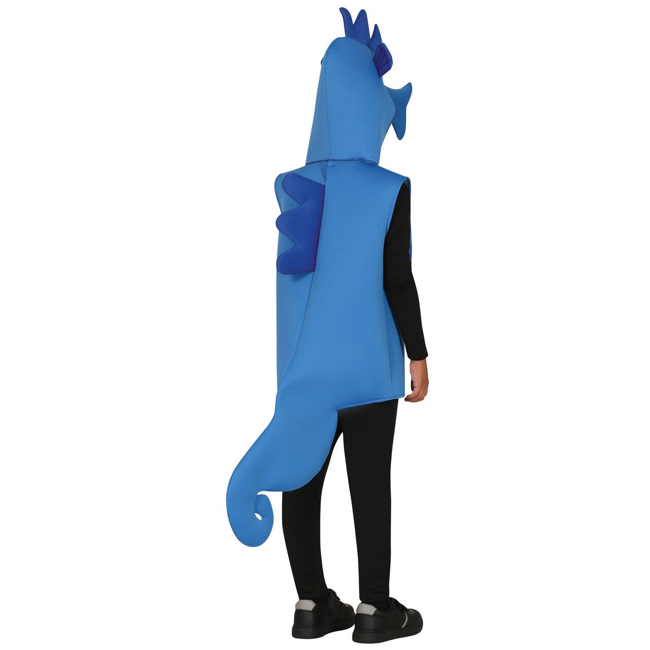 Op deze afbeelding zie je een Kostuums, van het merk Guirca. Blauw Zeepaardje Bluehorse Kind Kostuum