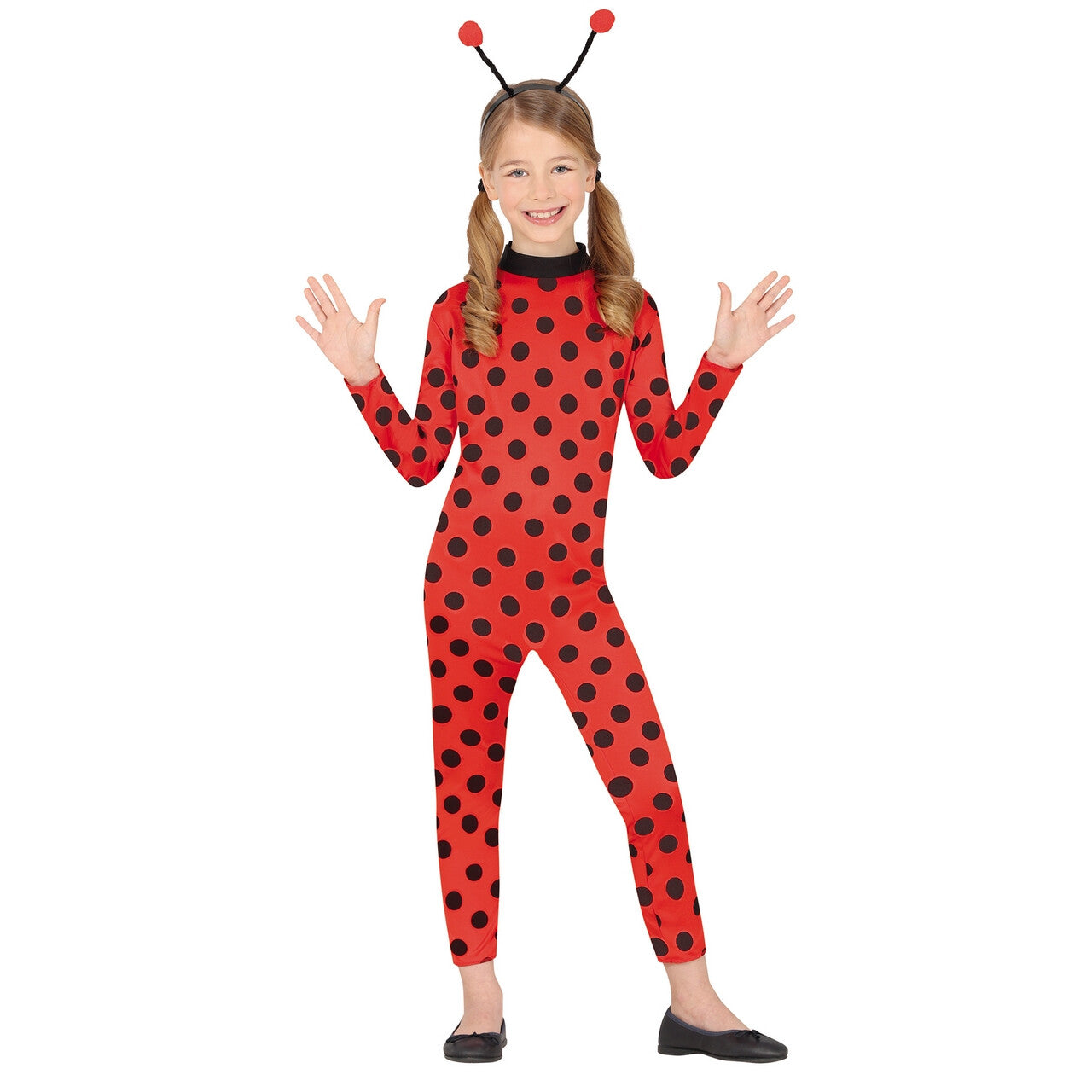 Op deze afbeelding zie je een Kostuums, van het merk Guirca. Lieve Gestippelde Superheldin Ladybird Meisje Kostuum