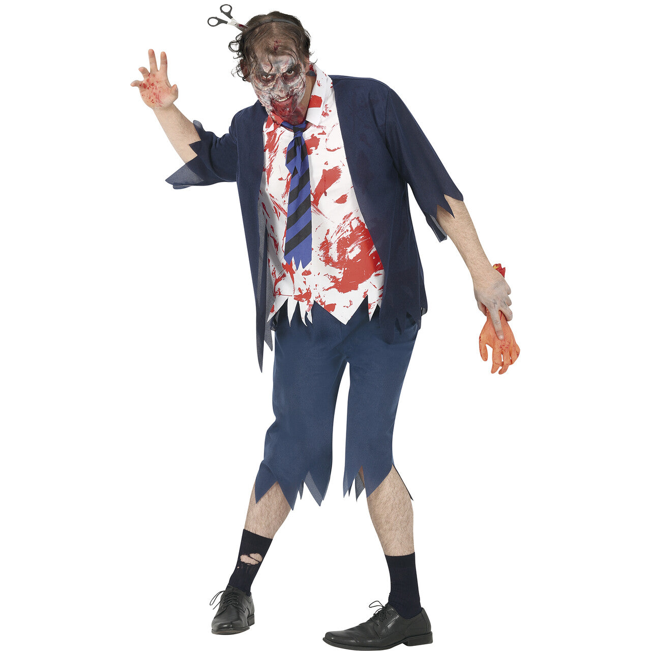Op deze afbeelding zie je een Kostuums, van het merk Guirca. Ruzie In De Klas Zombie Man Kostuum