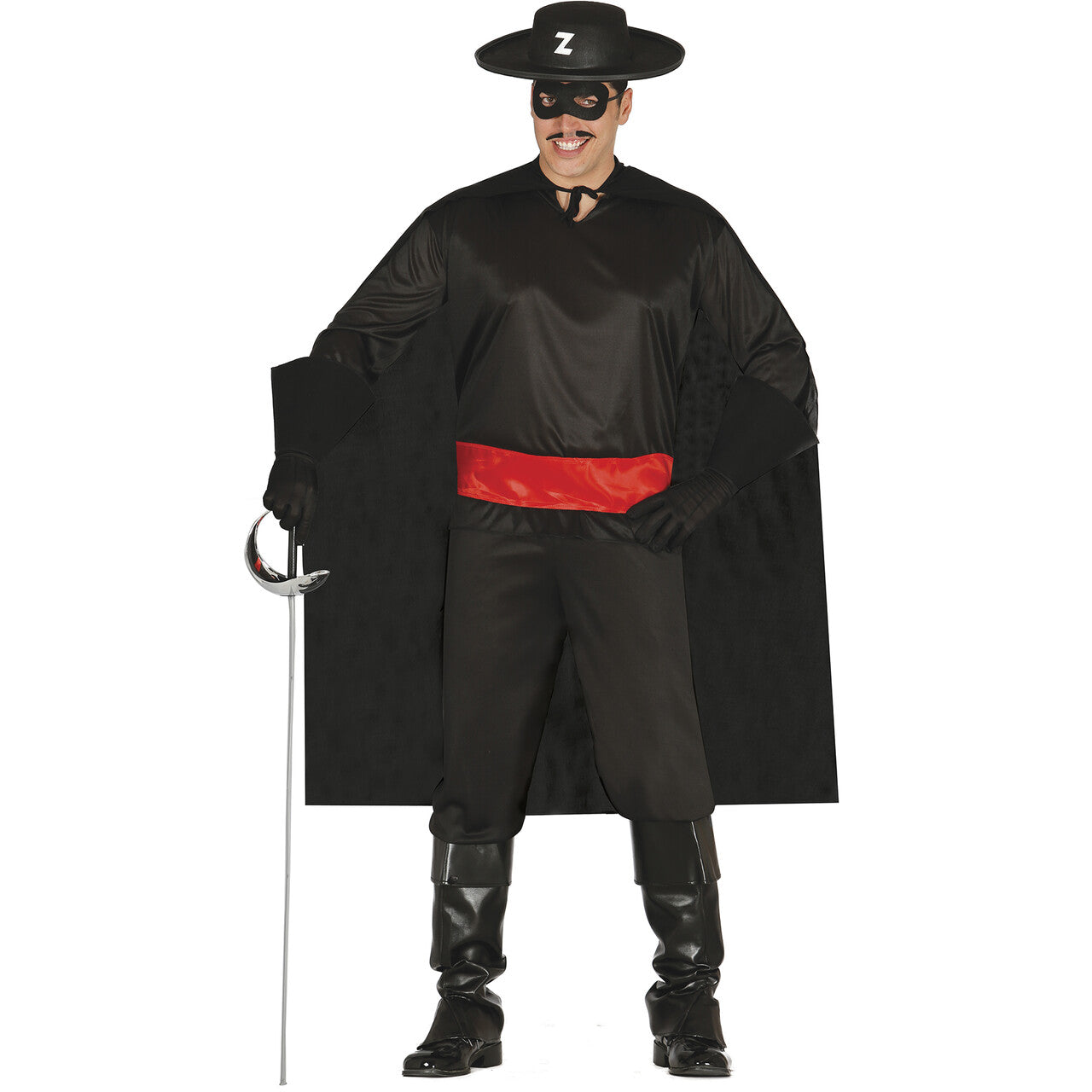 Op deze afbeelding zie je een Kostuums, van het merk Guirca. Spaanse Strijder Van Onrecht Man Kostuum