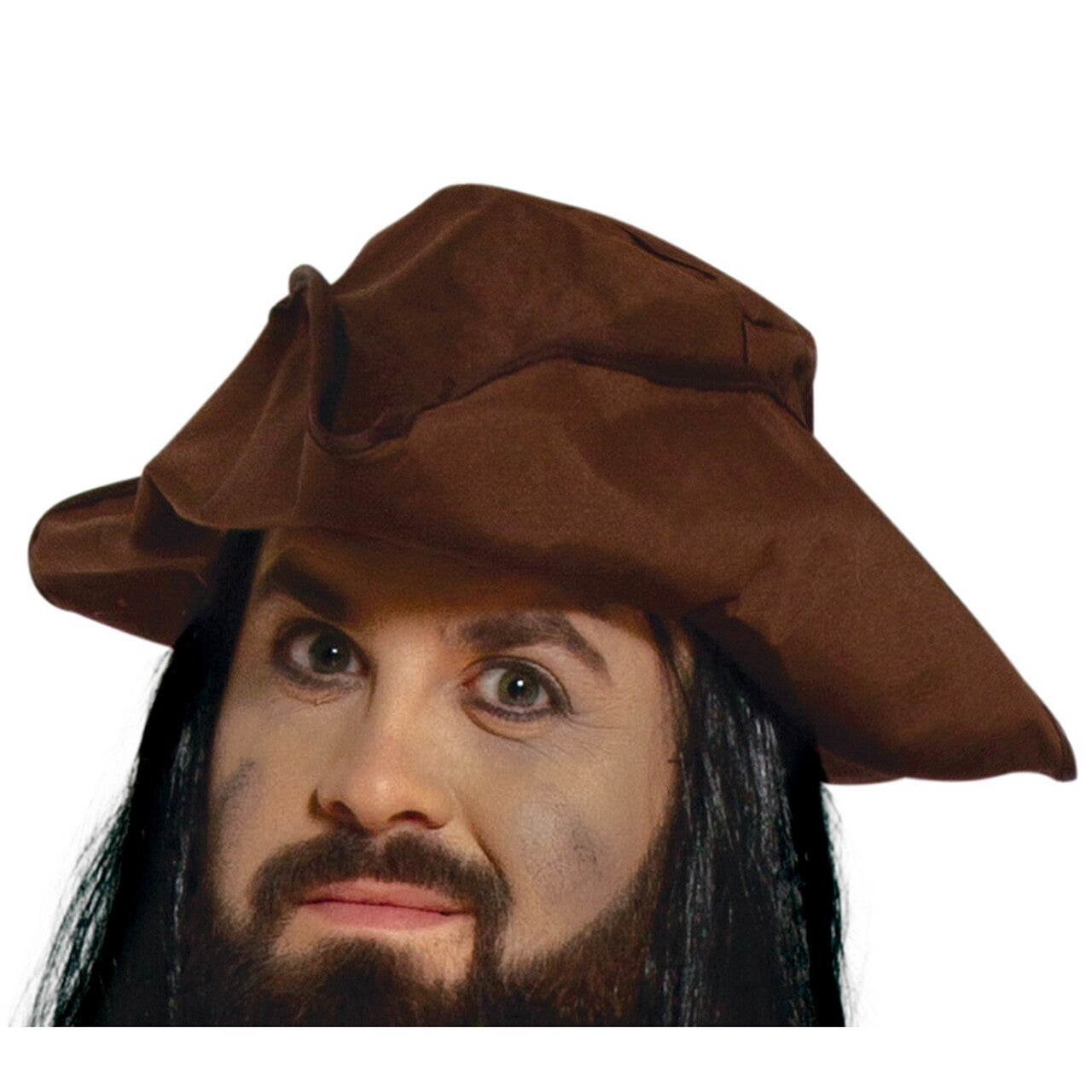 Op deze afbeelding zie je een Kostuums, van het merk Guirca. Wrede Piraat Brutus Goudkoorts Man Kostuum