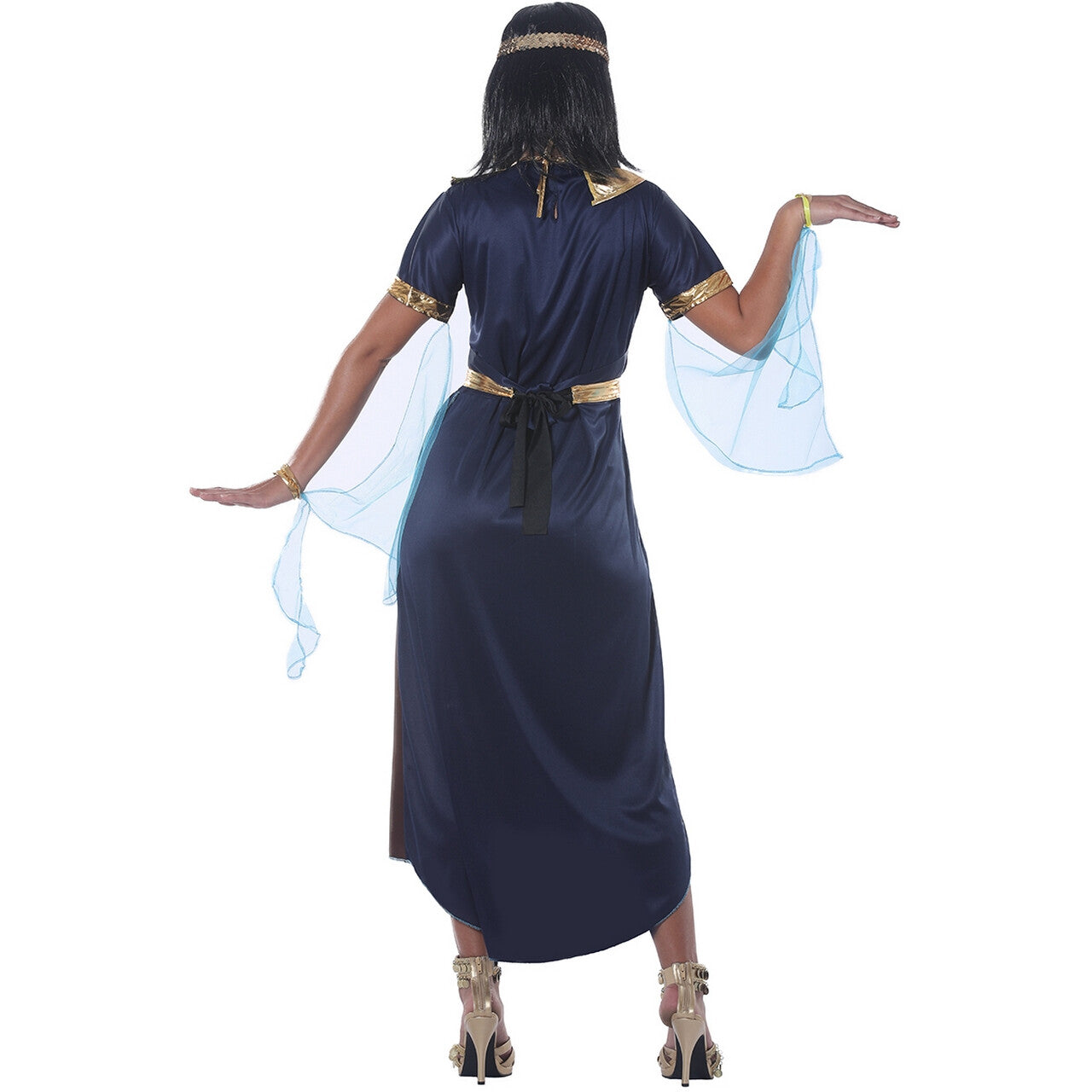 Op deze afbeelding zie je een Kostuums, van het merk Guirca. Nefertiti Koningin Van Het Oude Egypte Vrouw Kostuum