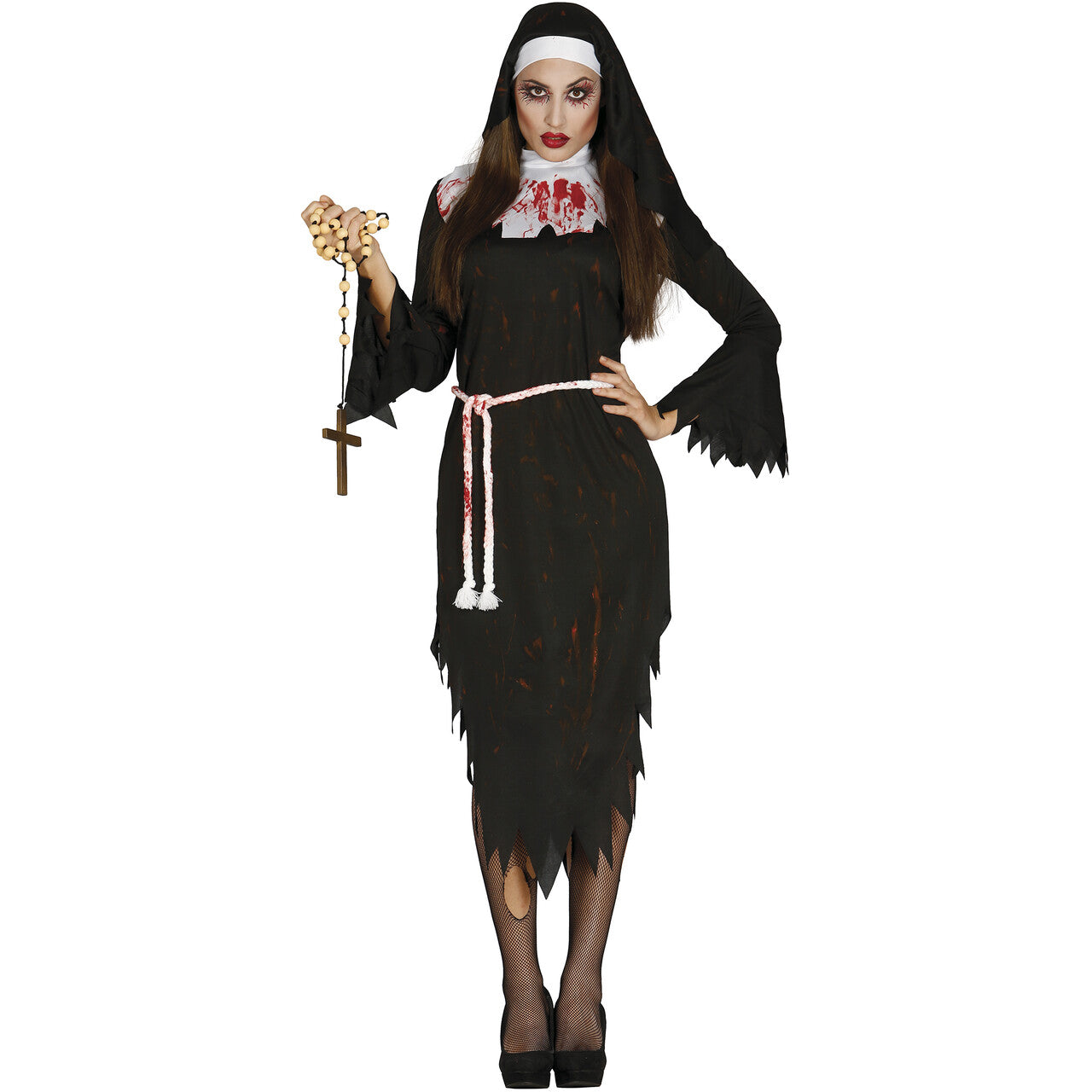 Op deze afbeelding zie je een Kostuums, van het merk Guirca. Verslonden Zombie Non Vrouw Kostuum