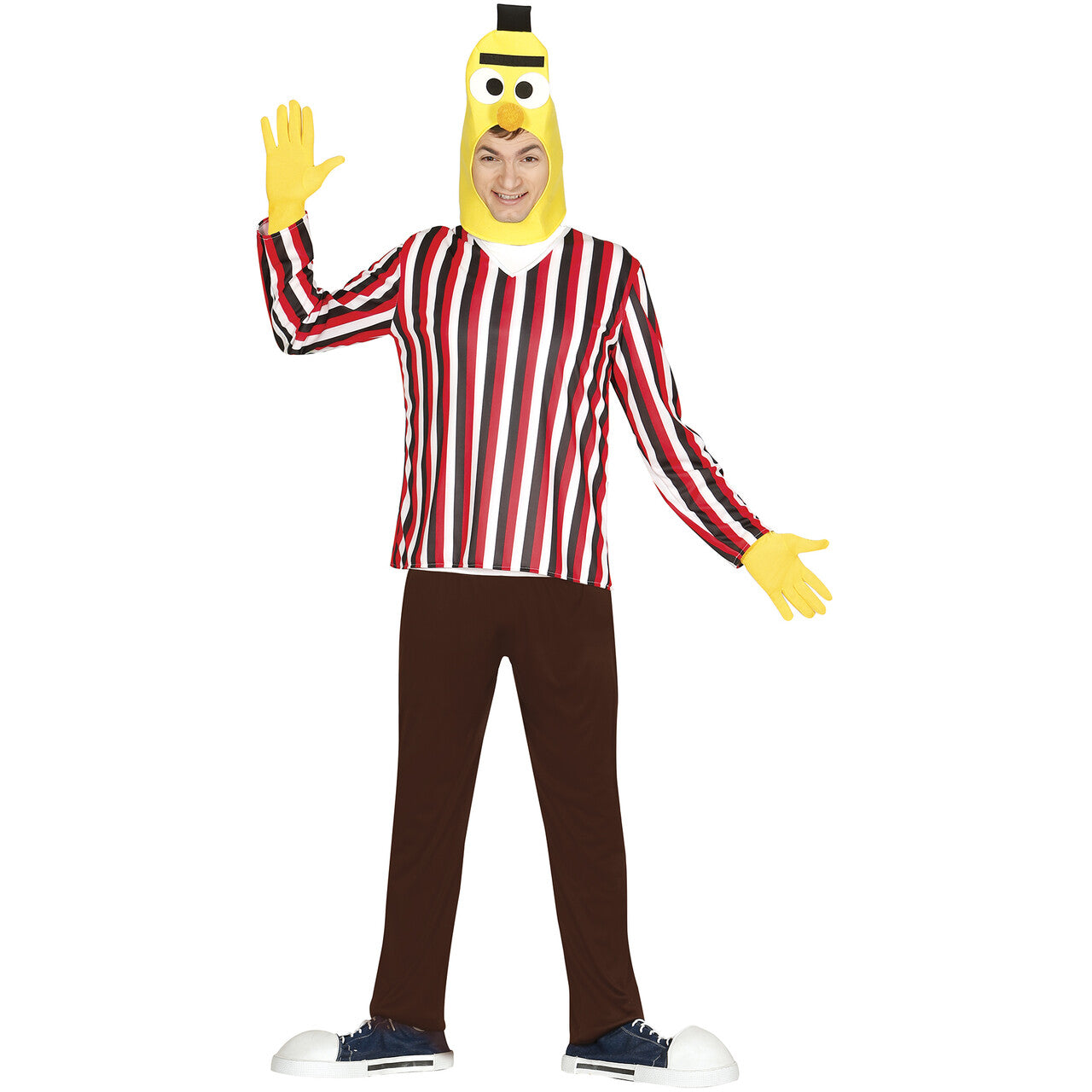 Op deze afbeelding zie je een Kostuums, van het merk Guirca. Gert Van Bernie Man Kostuum