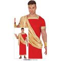 Rode Romein Armor Man Kostuum