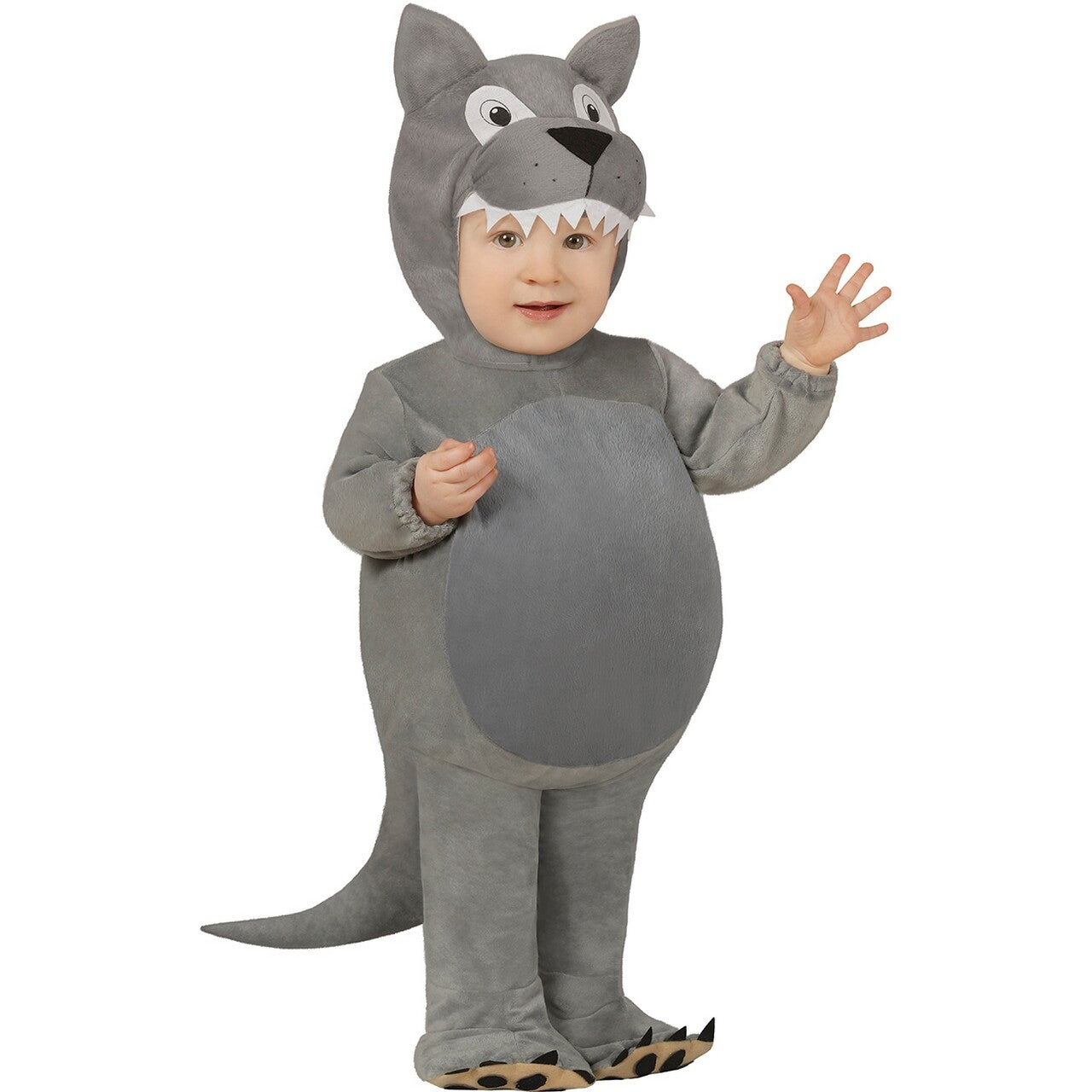 Op deze afbeelding zie je een Kostuums, van het merk Guirca. Awoo Wolfie Kind Kostuum