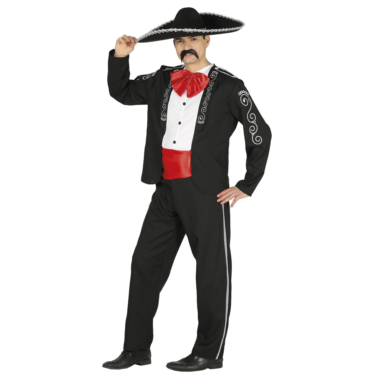 Op deze afbeelding zie je een Kostuums, van het merk Guirca. Mariachi Miguel De La Musica Man Kostuum
