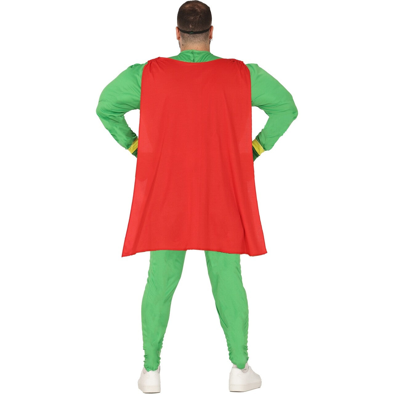 Op deze afbeelding zie je een Kostuums, van het merk Guirca. Superheld Smoking Chill Man Kostuum