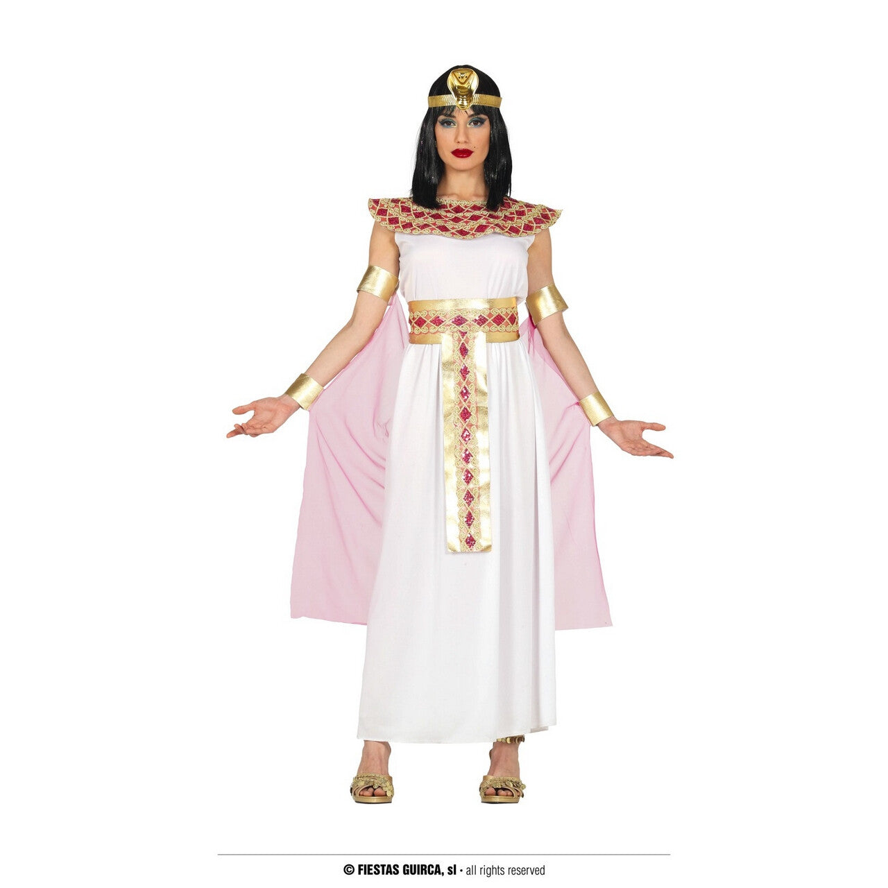 Op deze afbeelding zie je een Kostuums, van het merk Guirca. Egyptische Princess Of Elegance Vrouw Kostuum