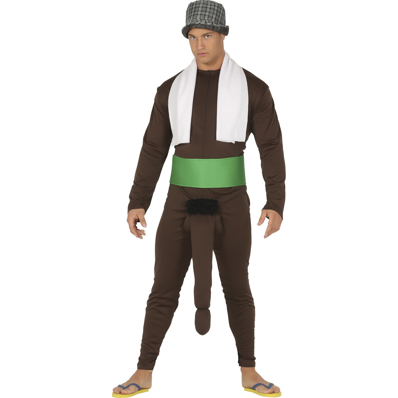 Op deze afbeelding zie je een Kostuums, van het merk Guirca. Nudist Aan De Wandel Man Kostuum