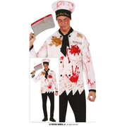 Op deze afbeelding zie je een Kostuums, van het merk Guirca. Fresh Meat House Chef Man Kostuum