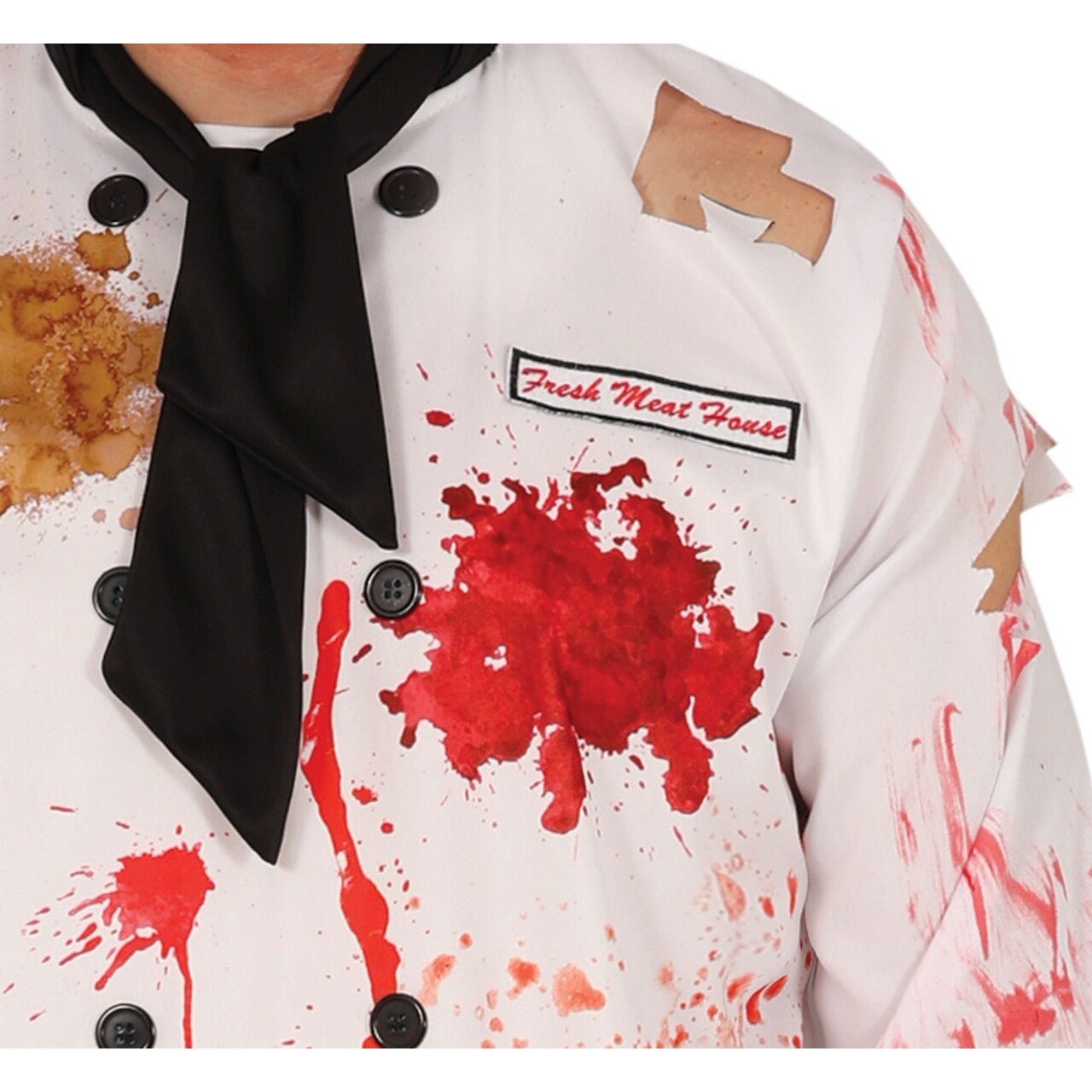 Op deze afbeelding zie je een Kostuums, van het merk Guirca. Fresh Meat House Chef Man Kostuum