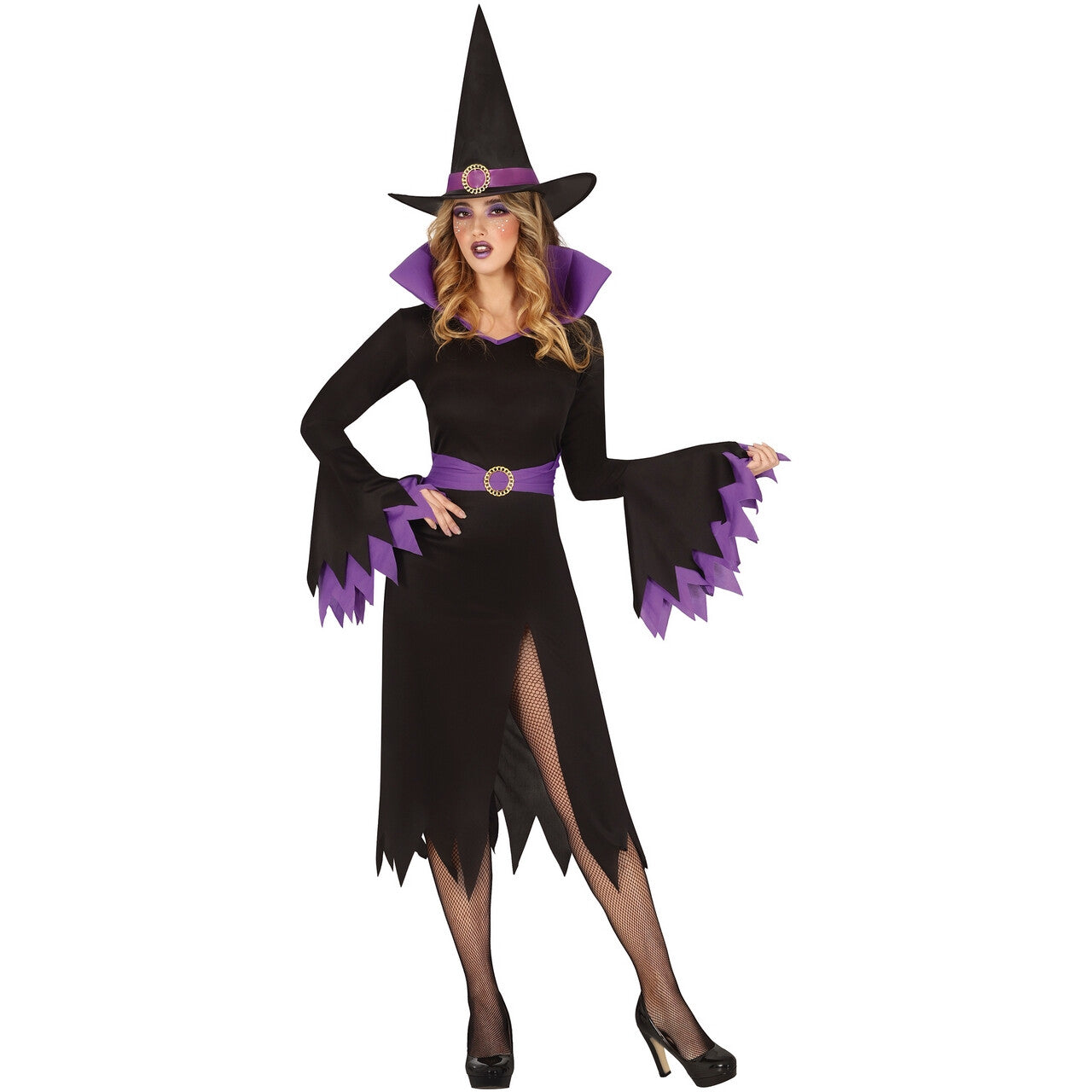 Op deze afbeelding zie je een Kostuums, van het merk Guirca. Heks Hocus Pocus Poef Vrouw Kostuum