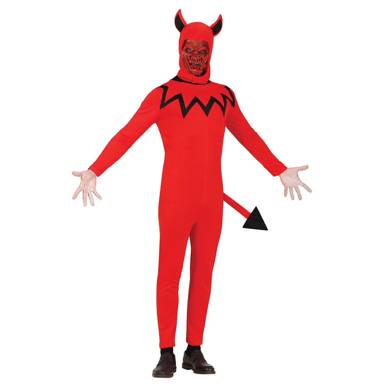 Op deze afbeelding zie je een Kostuums, van het merk Guirca. Demon From Hell Man Kostuum