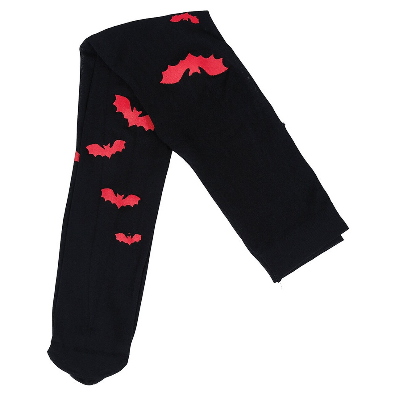 Op deze afbeelding zie je een Accessoires, van het merk Guirca. Rode Vleermuis Panty Zwart