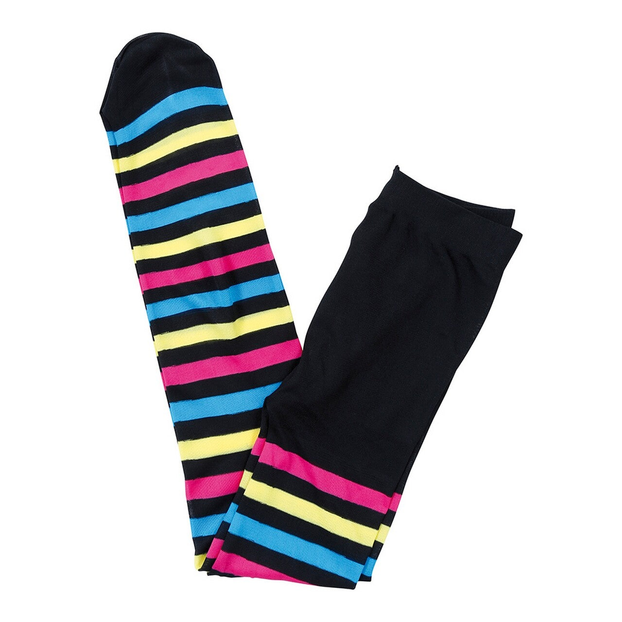 Op deze afbeelding zie je een Accessoires, van het merk Guirca. Vrolijke Streepjes Panty
