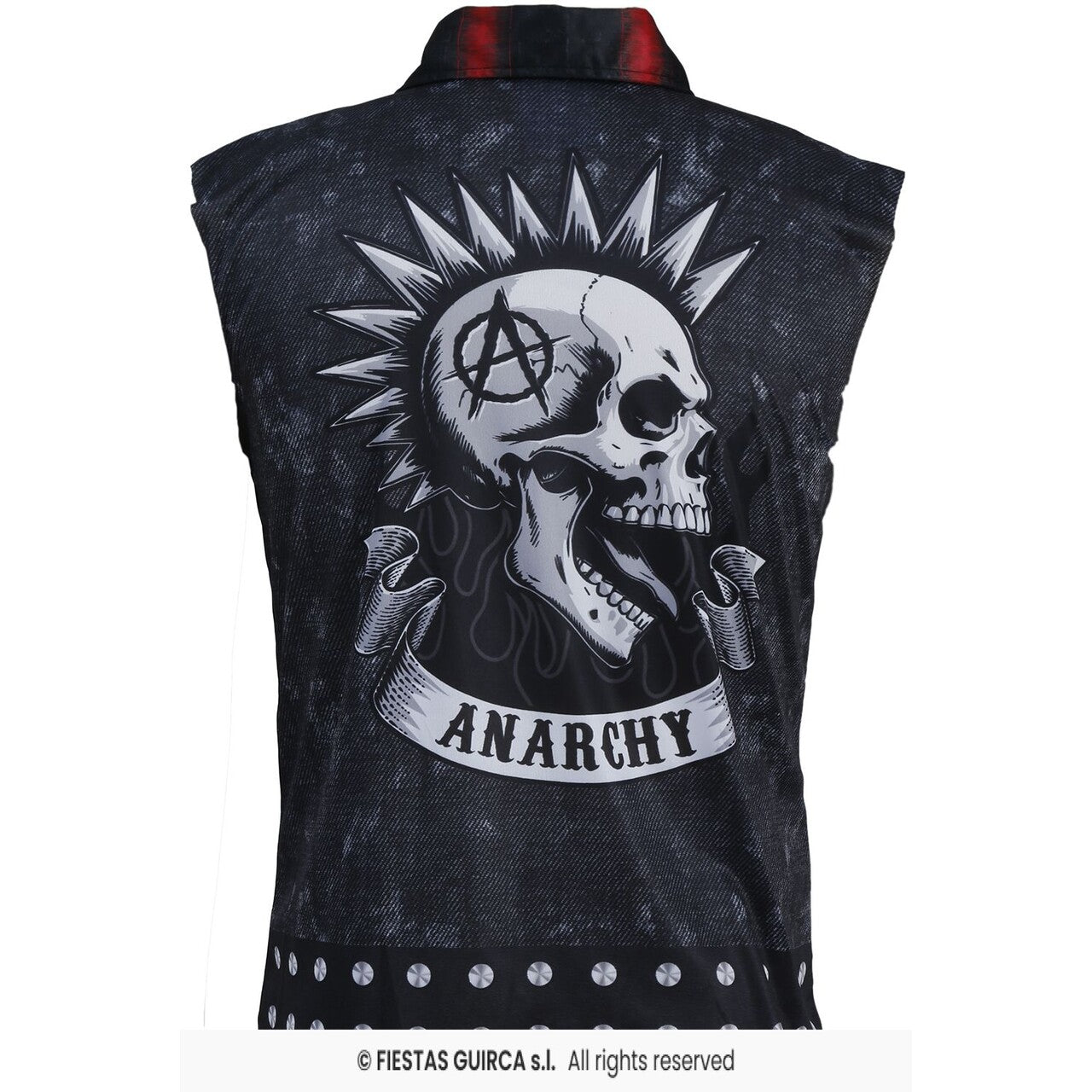 Op deze afbeelding zie je een Kostuums, van het merk Guirca. Punk Is Not Dead Vest Man