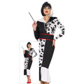 Cruella De Chic Vrouw Kostuum