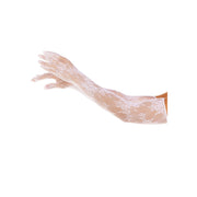 Op deze afbeelding zie je een Accessoires, van het merk Leg Avenue. Opera Length Floral Net Gloves