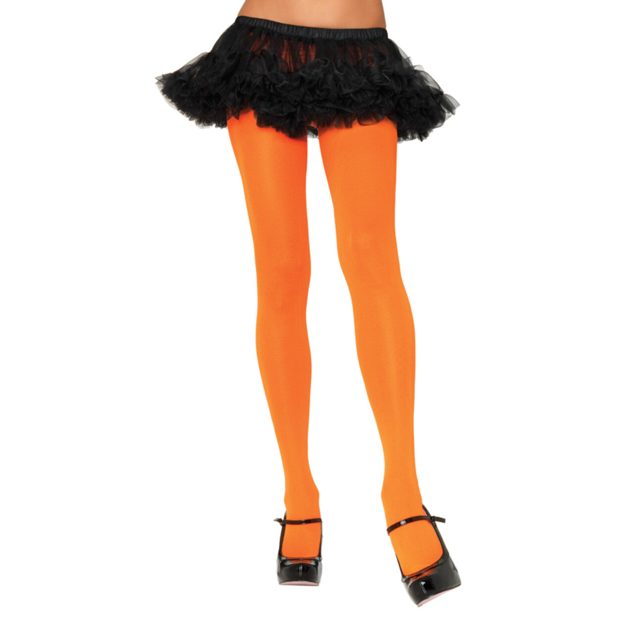 Op deze afbeelding zie je een Accessoires, van het merk Leg Avenue. Nylon Panty Oranje