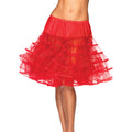 Medium Lange Petticoat Rood