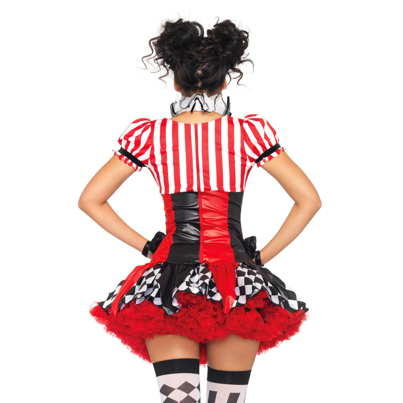 Op deze afbeelding zie je een Kostuums, van het merk Leg Avenue. Verleidelijke Dames Clown Jurk Vrouw