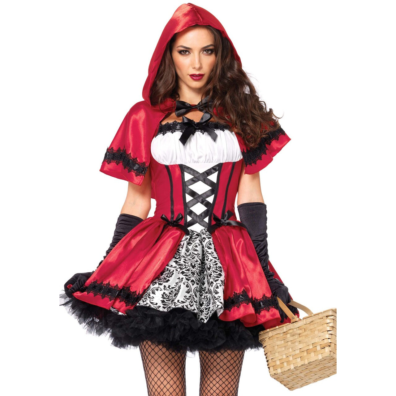 Op deze afbeelding zie je een Kostuums, van het merk Leg Avenue. Gothic Roodkapje Sexy Jurk Vrouw