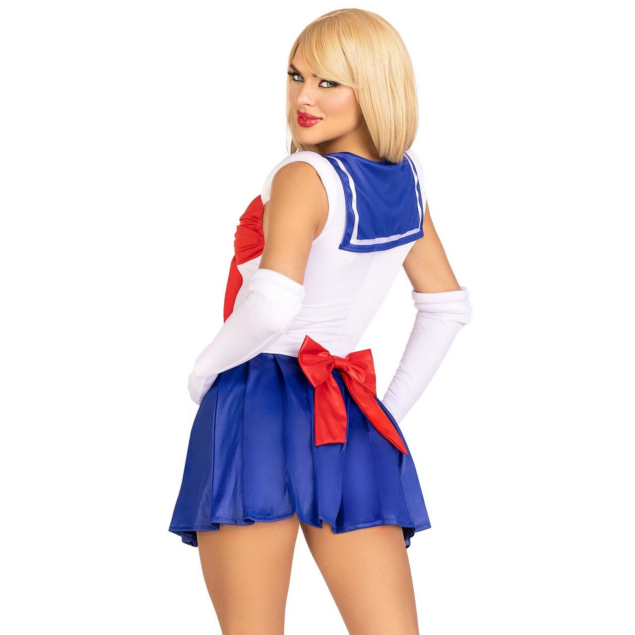 Op deze afbeelding zie je een Kostuums, van het merk Leg Avenue. Sexy Sailor Vrouw Kostuum