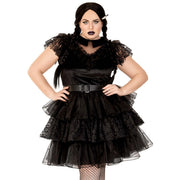 Op deze afbeelding zie je een Kostuums, van het merk Leg Avenue. School Rebel Friday Plus Size Vrouw Kostuum