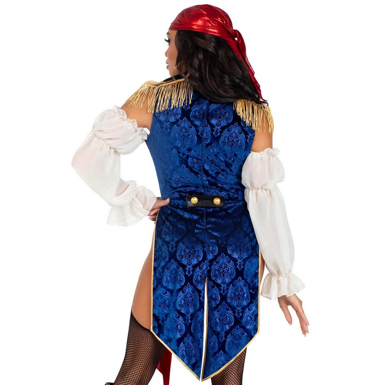 Op deze afbeelding zie je een Kostuums, van het merk Leg Avenue. Boekanier Beauty Belle Vrouw Kostuum