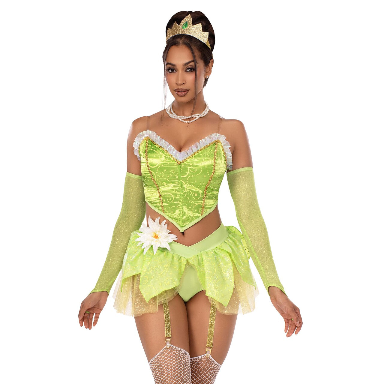 Op deze afbeelding zie je een Kostuums, van het merk Leg Avenue. Bayou Babe Costume Vrouw Kostuum