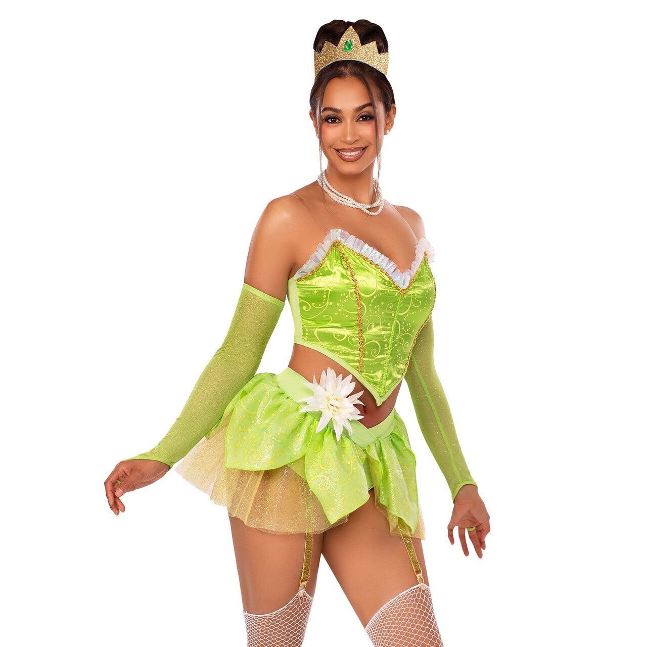 Op deze afbeelding zie je een Kostuums, van het merk Leg Avenue. Bayou Babe Costume Vrouw Kostuum