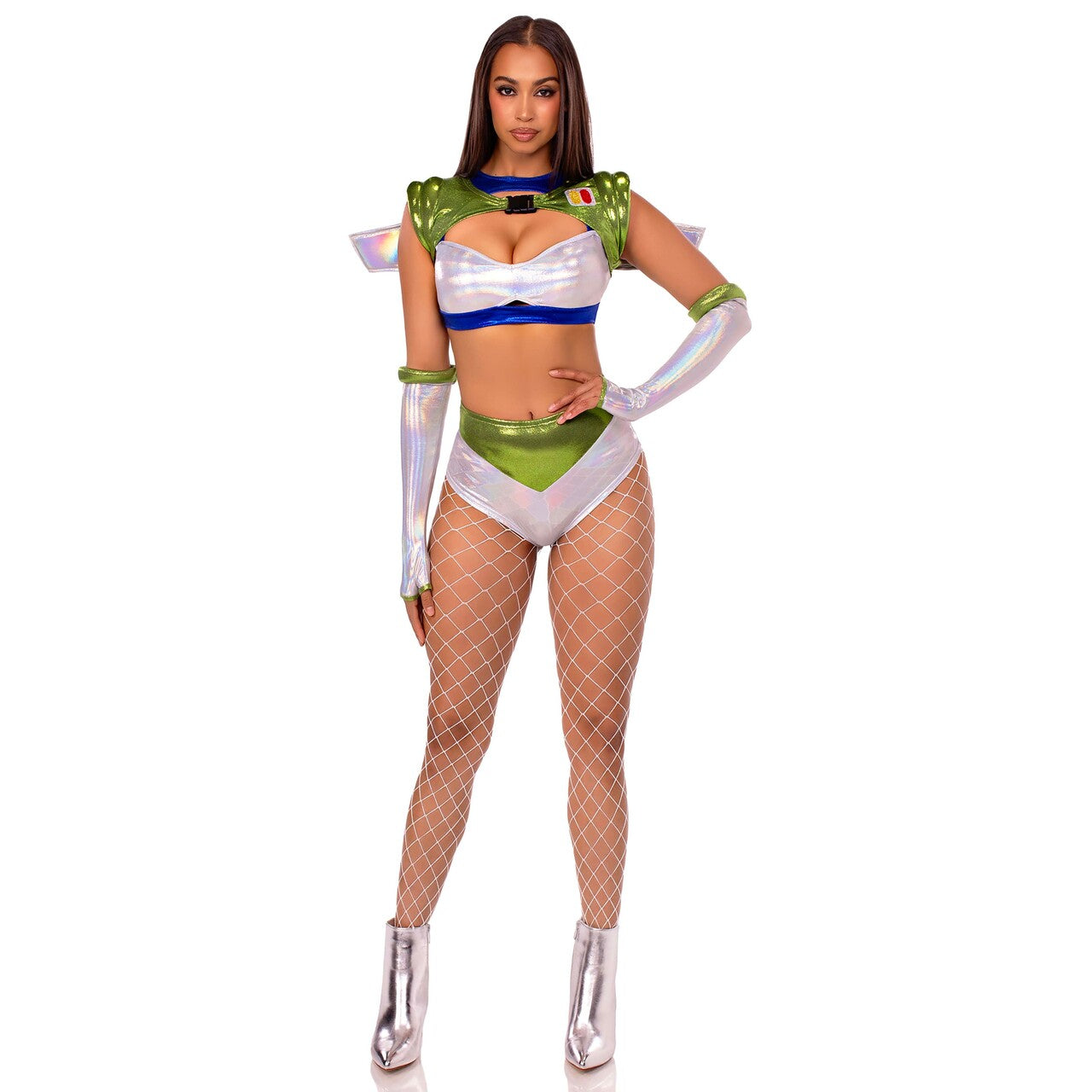 Op deze afbeelding zie je een Kostuums, van het merk Leg Avenue. Intergalactic Ranger Costume Vrouw Kostuum