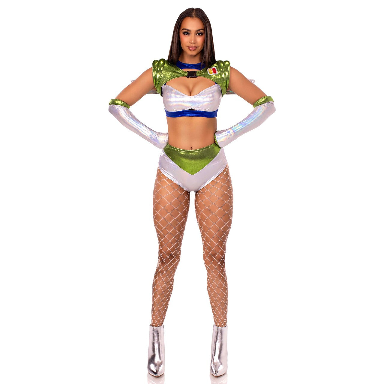 Op deze afbeelding zie je een Kostuums, van het merk Leg Avenue. Intergalactic Ranger Costume Vrouw Kostuum