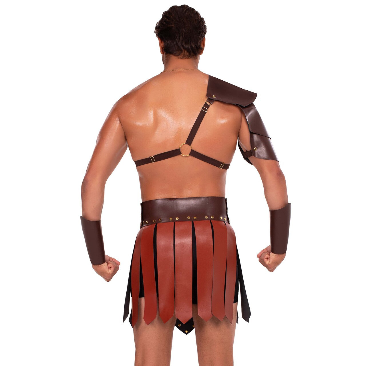 Op deze afbeelding zie je een Kostuums, van het merk Leg Avenue. Gladiator Costume Man Kostuum