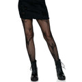 Rusteloze Spook Benen Panty Zwart