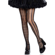 Op deze afbeelding zie je een Accessoires, van het merk Leg Avenue. Harlekijn Panty Visnet Zwart