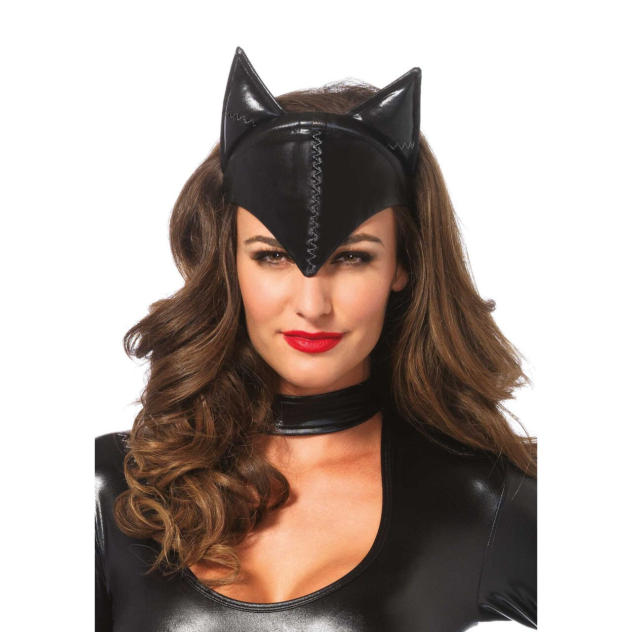 Op deze afbeelding zie je een Accessoires, van het merk Leg Avenue. Femme Fatale Poezenmasker Op Diadeem