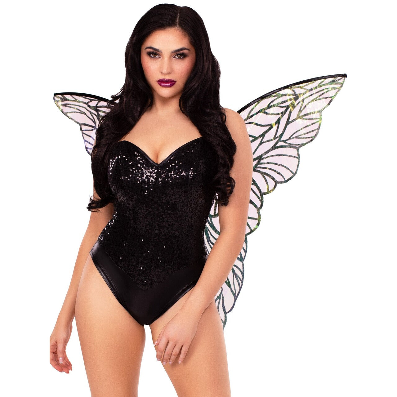 Op deze afbeelding zie je een Accessoires, van het merk Leg Avenue. Iridescent Strapless Fairy Wings