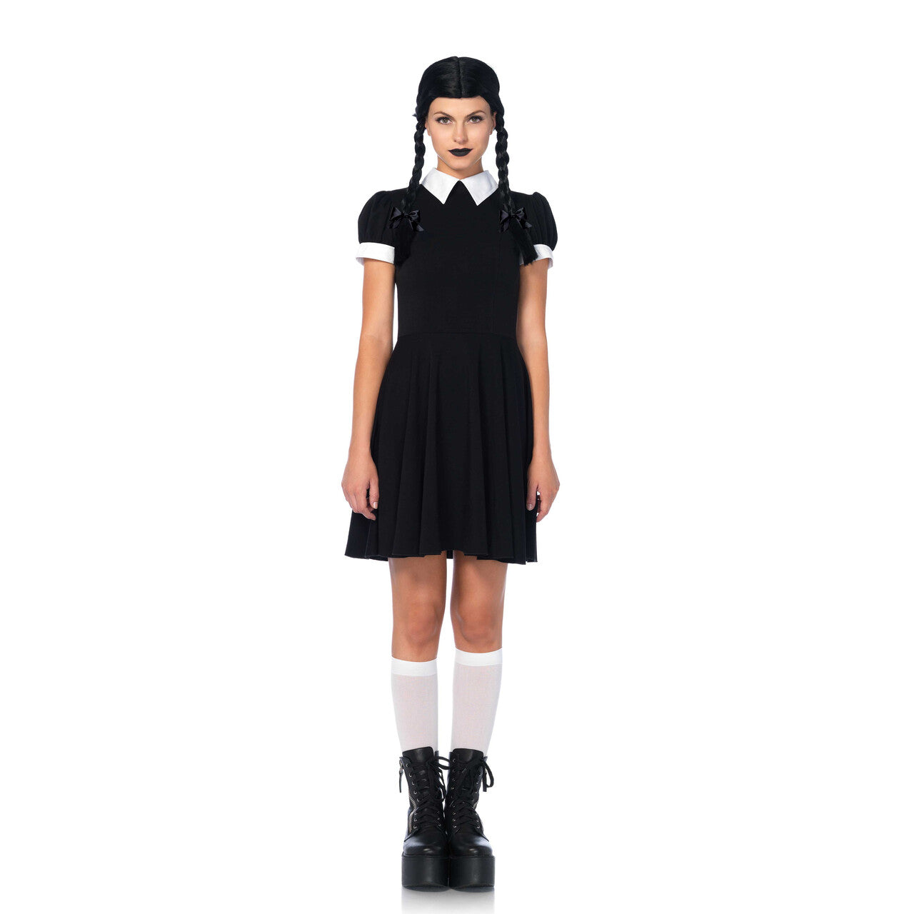 Op deze afbeelding zie je een Kostuums, van het merk Leg Avenue. Gothic Schoolmeisje Vrouw Kostuum