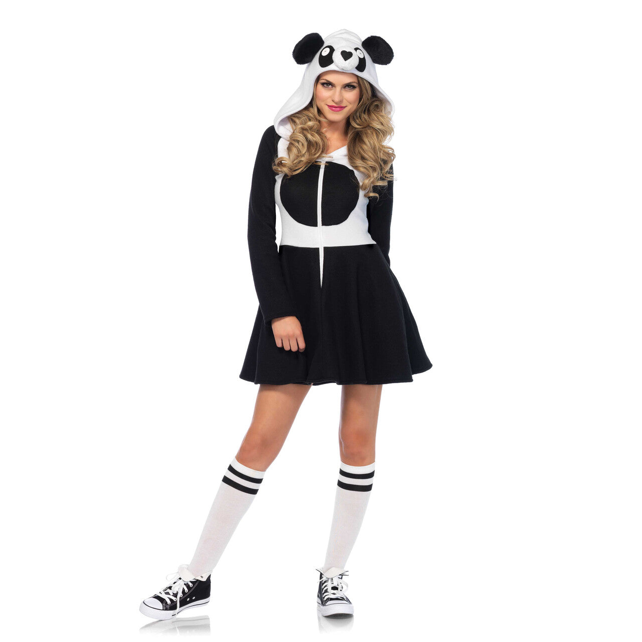 Op deze afbeelding zie je een Kostuums, van het merk Leg Avenue. Lady Panda Vrouw Kostuum