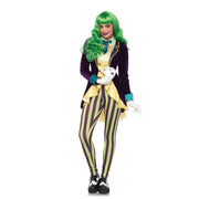 Op deze afbeelding zie je een Kostuums, van het merk Leg Avenue. The Joker Engerd Kostuum Vrouw