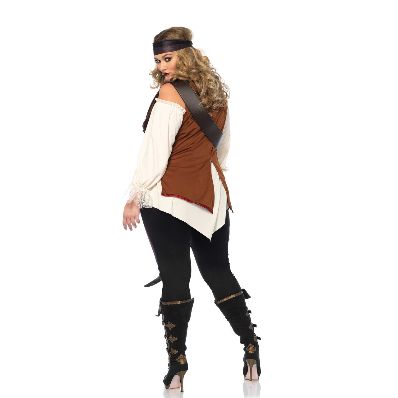 Op deze afbeelding zie je een Kostuums, van het merk Leg Avenue. Pirate Met Luxe Afwerking Maatje Meer Vrouw Kostuum
